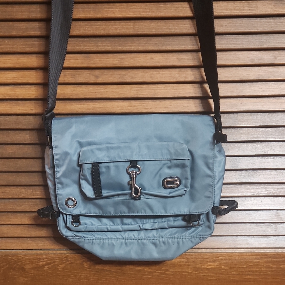 Stylish Blue Messenger Bag